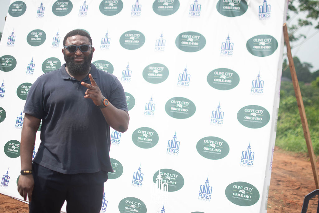 CEO of FOKES PROPERTY at olive city launch in orile imo